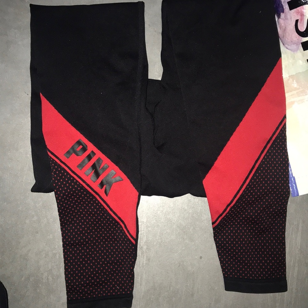 Pink VS leggings